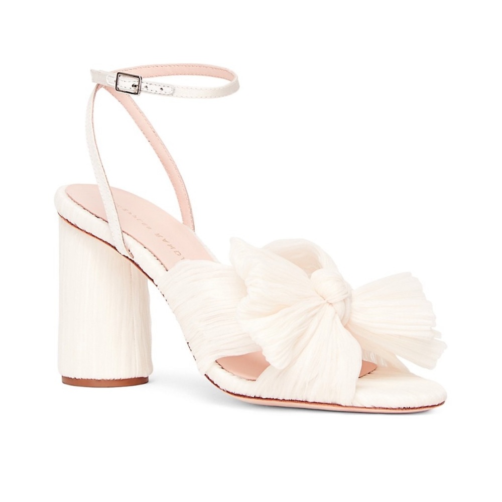 Loeffler Randall Camellia Knotted Sandal in Pearl - Picture 1 of 8
